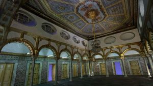 scene from the Ksar Saïd Palace virtual reality experience